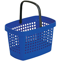 Panier de magasin grande contenance 28 litres avec 1 anses