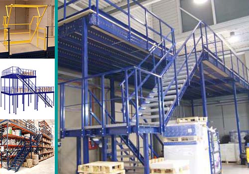 Plateformes de stockage, mezzanines